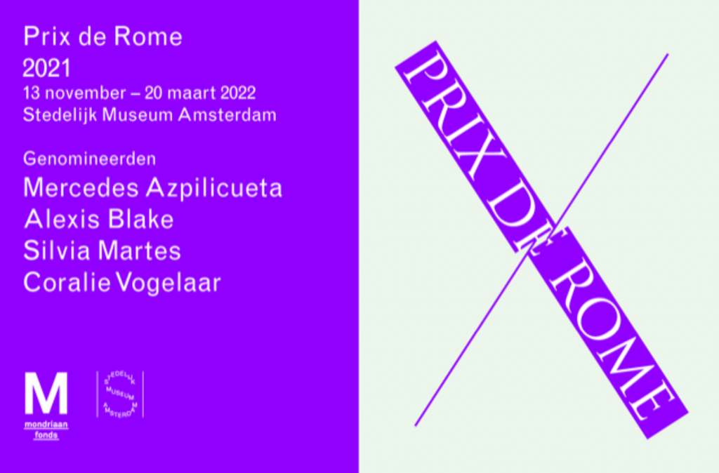 13 november opening Prix de Rome 2021 tentoonstelling bij het Stedelijk Museum