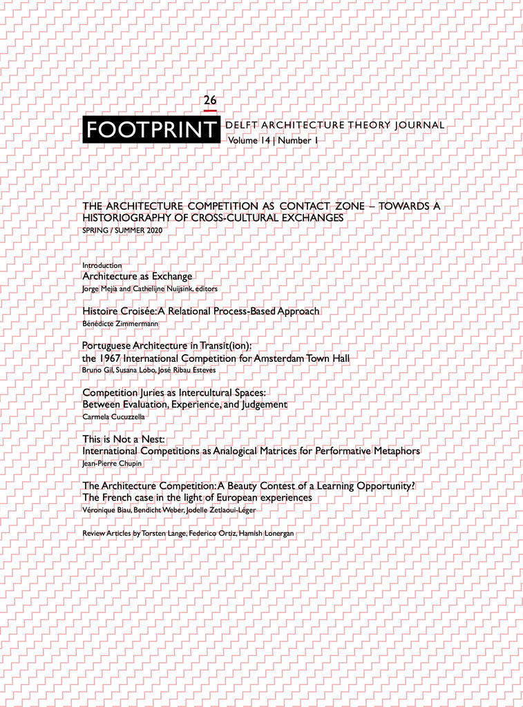 Footprint 26 The Architecture Competition as 'Contact Zone'
