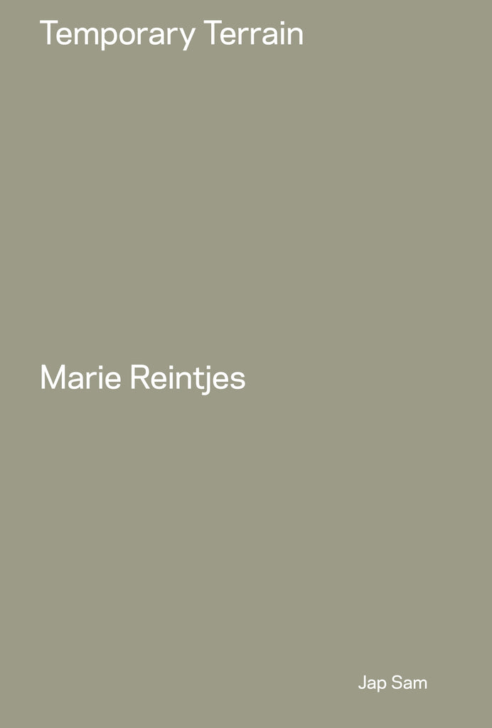 Marie Reintjes 'Temporary Terrain' Opening exhibition & book launch 16 January