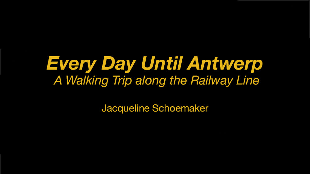 Video reading: 'Every Day Until Antwerp' - fragment I
